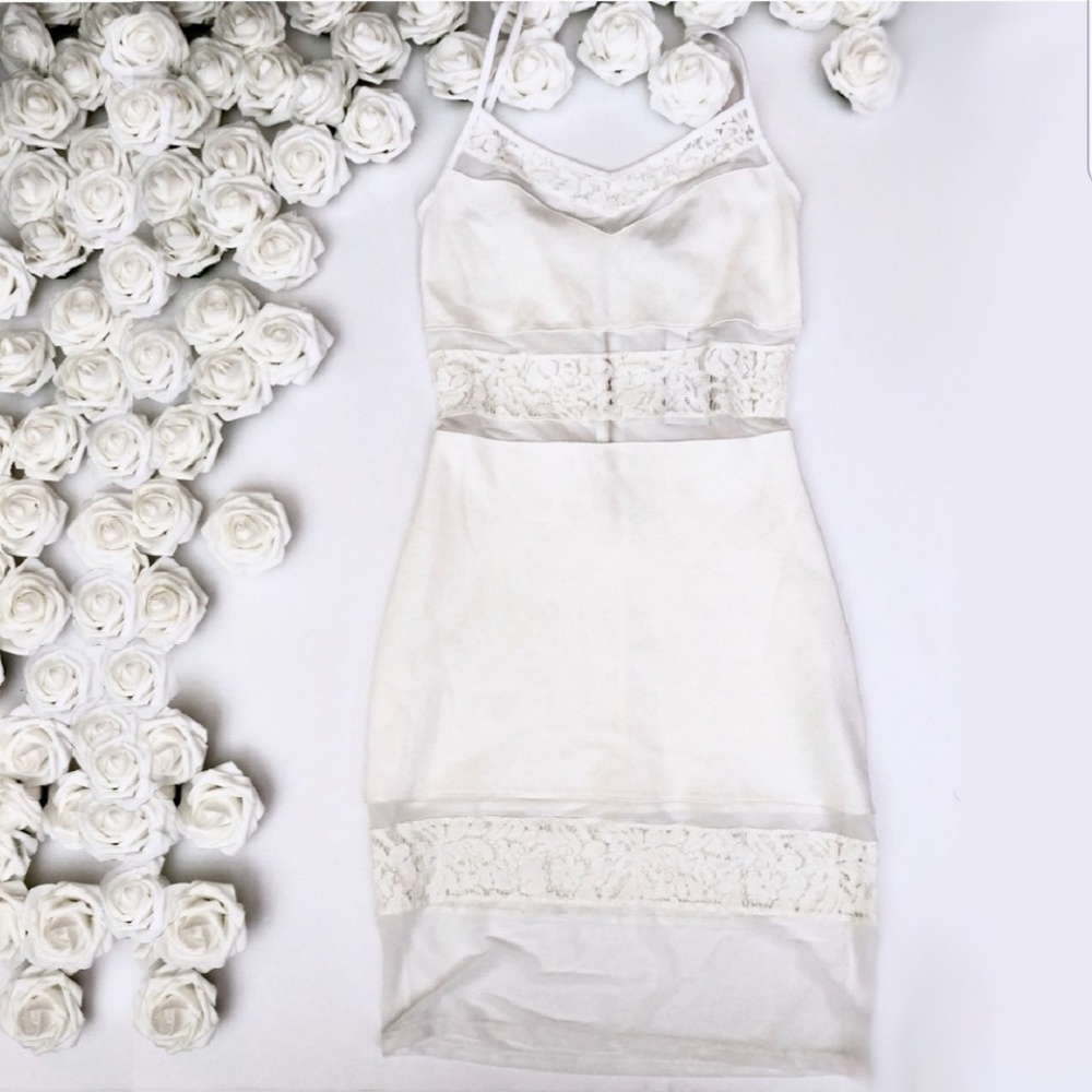 French Connection White Lace Dress - Picture 4 of 6
